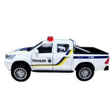 Детская автомодель Toyota Hilux Police TechnoDrive KM250426 масштаб 1:32 Детская автомодель Toyota Hilux Police TechnoDrive KM250426 масштаб 1:32