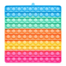 Антистресс игрушка POP IT Квадрат AA3668-3 разноцветный, 20х20 см
