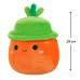 Детская мягкая игрушка Морковка Каролина в шляпе Squishmallows SQER01214, 19 см Детская мягкая игрушка Морковка Каролина в шляпе Squishmallows SQER01214, 19 см