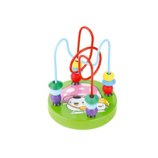 Деревянная игрушка Лабиринт MD 0810(Green-2) на проволоке 11 см