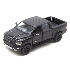 Игрушечная коллекционная машинка DODGE RAM KT5413W инерционная (Черный)