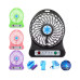 Портативный USB мини-вентилятор с аккумулятором Portable Mini Fan (настольный)