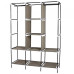 Складной тканевый шкаф, шкаф для одежды Storage Wardrobe 88130 на 3 секции Розовый