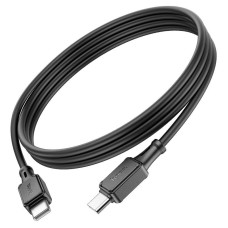 Кабель HOCO X101 Assistant 60W silicone charging data cable Type-C to Type-C (Чорний), 93849-1 Кабель HOCO X101 Assistant 60W silicone charging data cable Type-C to Type-C (Чорний), 93849-1