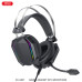 Наушники игровые XO GE-07 проводные с микрофоном и LED RGB подсветкой Черные Наушники игровые XO GE-07 проводные с микрофоном и LED RGB подсветкой Черные