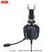 Наушники игровые XO GE-07 проводные с микрофоном и LED RGB подсветкой Черные Наушники игровые XO GE-07 проводные с микрофоном и LED RGB подсветкой Черные