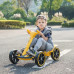 Детский электромобиль Go-Kart складной / Желтый на аккумуляторе 6V / С регулируемой рамой, до 50 кг HL-B6 Детский электромобиль Go-Kart складной / Желтый на аккумуляторе 6V / С регулируемой рамой, до 50 кг HL-B6