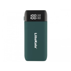 Повербанк-корпус/зарядка Liitokala Lii-MP2, 2x18650-21700, USB-C QC+PD, LCD, Box (Power Bank Case) Зелёный