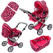 Коляска для кукол, с навесом, 9346-016-81100 Коляска для кукол, с навесом, 9346-016-81100