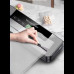 Вакуумный упаковщик для продуктов Vacuum Sealer LS-235 120Вт бытовой вакуумный + 10 пакетов Белый