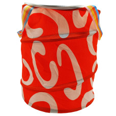 Корзина для игрушек M3732 диаметр 30 см, высота 38 см, крыш-застеж-мол, 2 ручки (M3732-11)