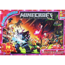 Пазлы "Minecraft", 70 эл