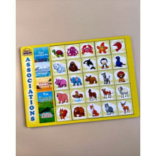 Деревянная игра "Ассоциации", виды животных