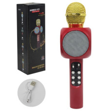 Беспроводной микрофон, красный Беспроводной микрофон, красный