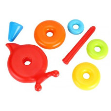 Пирамидка "Радужная улитка" (20 см)