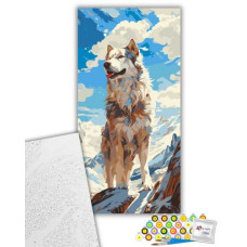 Картина по номерам "На вершине" 40х80 см Картина по номерам "На вершине" 40х80 см