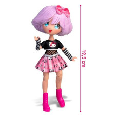 Кукла "4SF Manga Dolls серии Hello Kitty" Тедди Рок Кукла "4SF Manga Dolls серии Hello Kitty" Тедди Рок