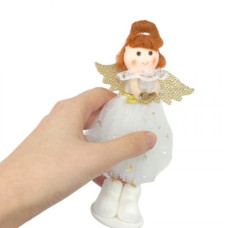 Игрушка декор новогодняя КУКЛА (БЕЛАЯ) Игрушка декор новогодняя КУКЛА (БЕЛАЯ)