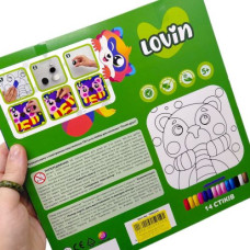 Раскраска с воздушным пластилином (МИШКА) Раскраска с воздушным пластилином (МИШКА)