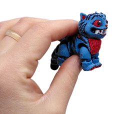 Фигурка-брелок K-Pop. Derby (3D печать) ГОЛУБОЙ