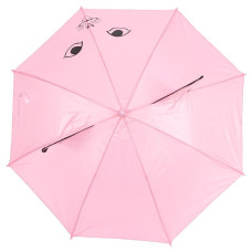 Детский зонт-трость с ушками SY-13(Pink) 60 см
