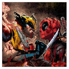 Фигурный пазл из дерева 