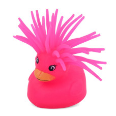 Детская игрушка Антистресс Уточка MS 3719(Pink) световые эффекты