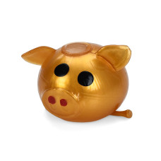 Детская игрушка антистресс Липучка-лизун MS 4701(Gold) размер 8 см