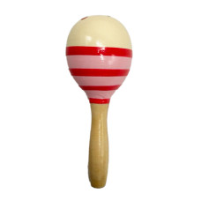 Детская деревянная игрушка Маракас MD 0361-2 размер 12,5 см