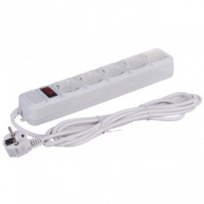 Удлинитель - Cетевой фильтр Greelite на 5 розеток 1,8 метра кабель Удлинитель - Cетевой фильтр Greelite на 5 розеток 1,8 метра кабель