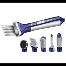 Фен-щетка профессиональная с насадками Gemei GM-4834 6в1