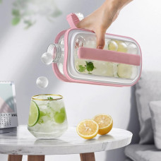 Силиконовая форма для льда на 17 шариков ICE CUBE TRAY Переносная бутылка для льда Розовая Силиконовая форма для льда на 17 шариков ICE CUBE TRAY Переносная бутылка для льда Розовая