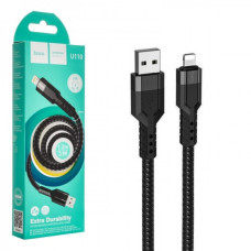 Кабель HOCO U110 Lightning 2,4A 1,2m Черный