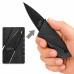 Нож-кредитка CardSharp 2 складной 65 мм из нержавеющей стали, компактный нож в формате банковской карты Нож-кредитка CardSharp 2 складной 65 мм из нержавеющей стали, компактный нож в формате банковской карты