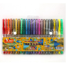 Набір гелевих ручок " Metallic" УМКА, ГР52