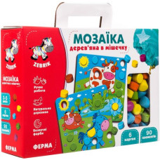 Деревянная мозаика "Ферма"