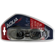 Очки для плавания "Aqua Flow" 14+ (черные)