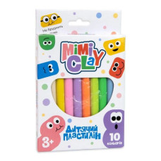 Набор для творчества "Детский пластилин: Mimi clay", 10 цветов