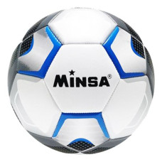 Мяч футбольный "Minsa", размер 5 (синий) Мяч футбольный "Minsa", размер 5 (синий)