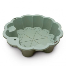 Песочница-бассейн "Цветок" 81 х 81 х 20 см (серая)