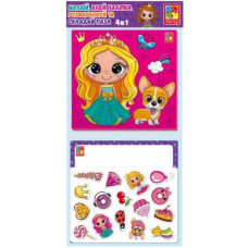 Набор для творчества "4в1. Принцессы" укр Набор для творчества "4в1. Принцессы" укр