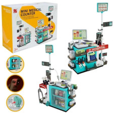 Набір лікаря, 49 предметів, світло, звук короб. 47*66*20,5 см, 660-95 Набір лікаря, 49 предметів, світло, звук короб. 47*66*20,5 см, 660-95