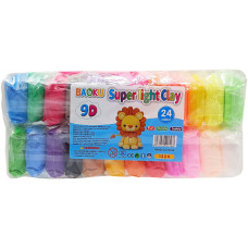 Набор для лепки с воздушным пластилином BK-1324, 24 цвета Набор для лепки с воздушным пластилином BK-1324, 24 цвета