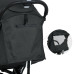 Детская прогулочная коляска FLASH M 5727-1 Almost Black