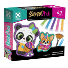 Детский набор для творчества с песком 