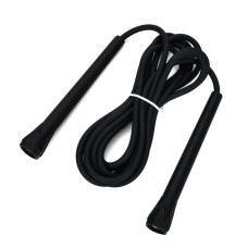 Скакалка MS 4797(Black) размер 290 см, ручки-пластик