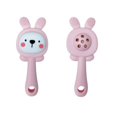 Силиконовый прорезыватель-погремушка 