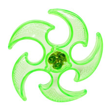 Летающий бумеранг SB2306(Green) резина, со светом, 15 см, в пакете
