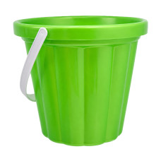 Игрушечное ведро большое №1 011BMS(Green) размер ведра 20х20х17 см