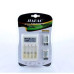 Зарядное устройство с ААА аккумуляторами Jiabao Digital Charger AA/AAA